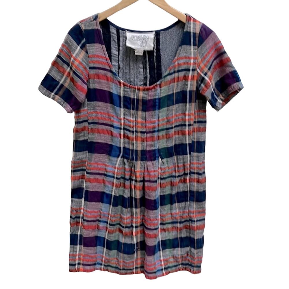 ACE & JIG Picnic dress in Cabin Plaid Size XS